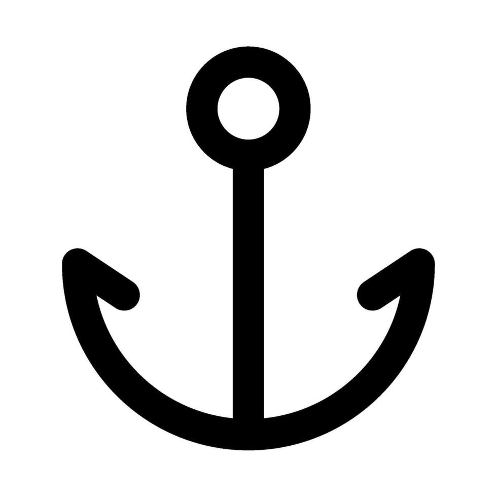 Anchor Text icon for web, app, infographic, etc vector