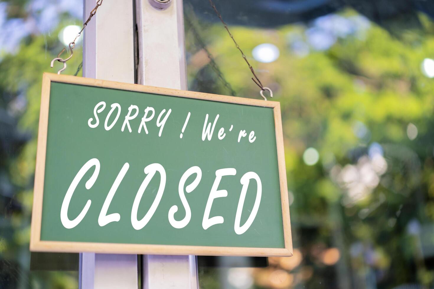 SORRY WE'RE CLOSED photo