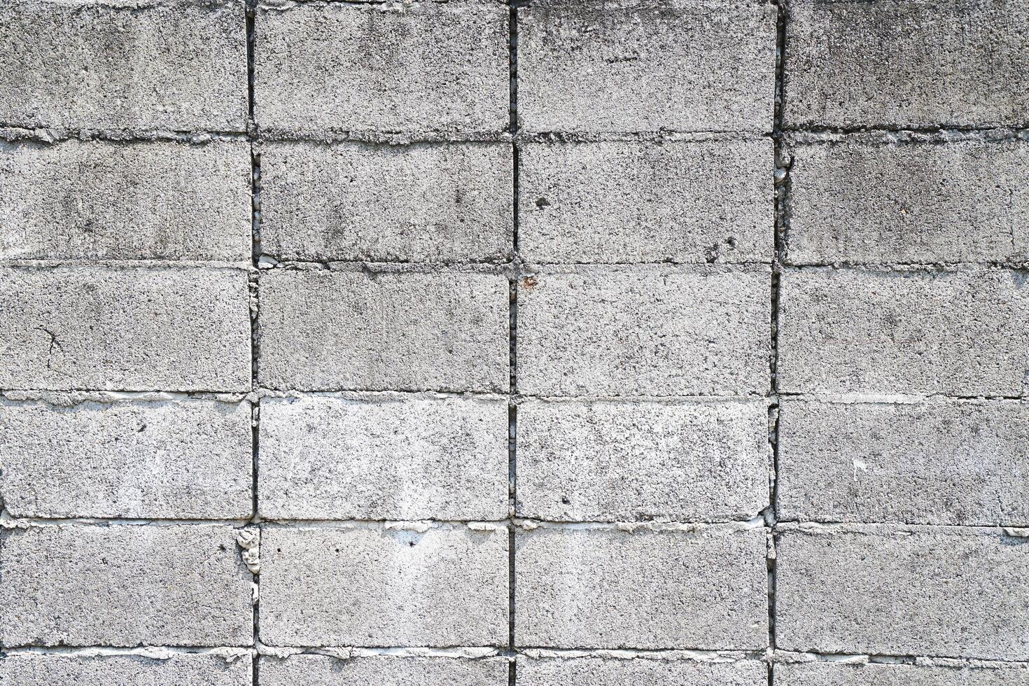 Concrete cement block wall texture and surface in industrial loft building photo
