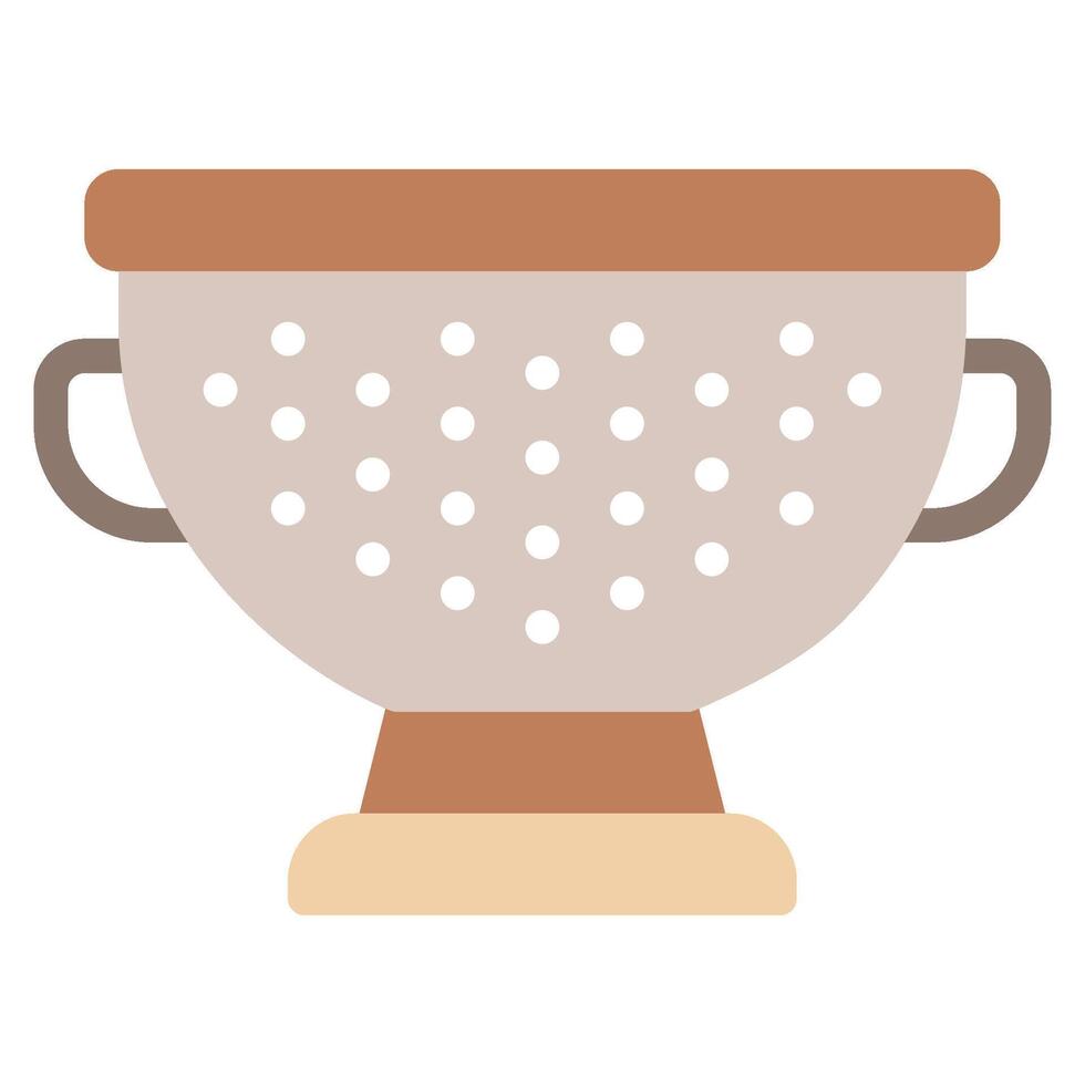 Colander icon for web, app, infographic, etc vector