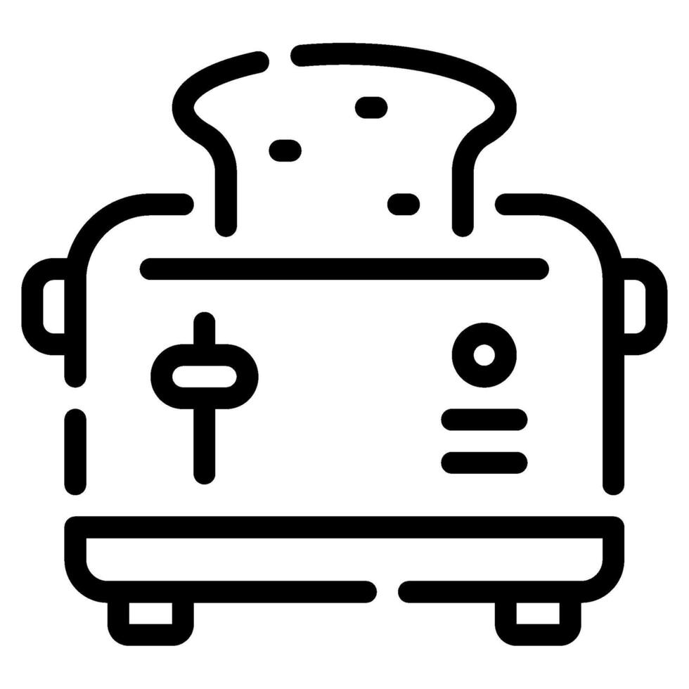 Toaster icon for web, app, infographic, etc vector