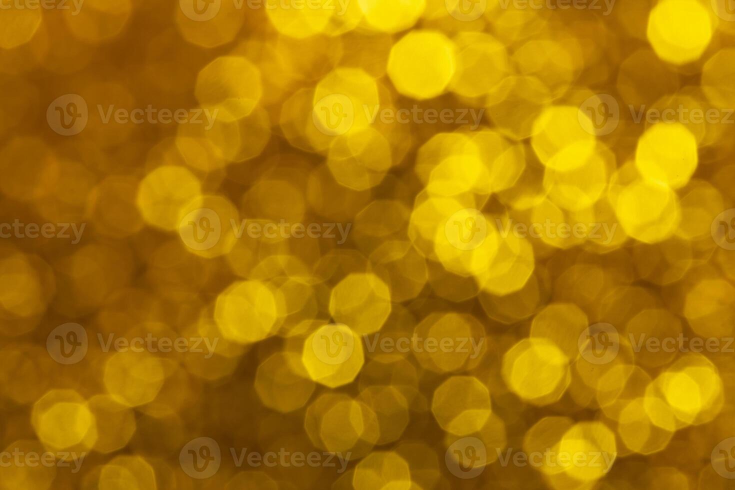 Festive abstract background with bokeh defocused lights and stars photo