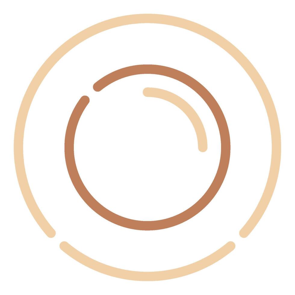Plate icon for web, app, infographic, etc vector