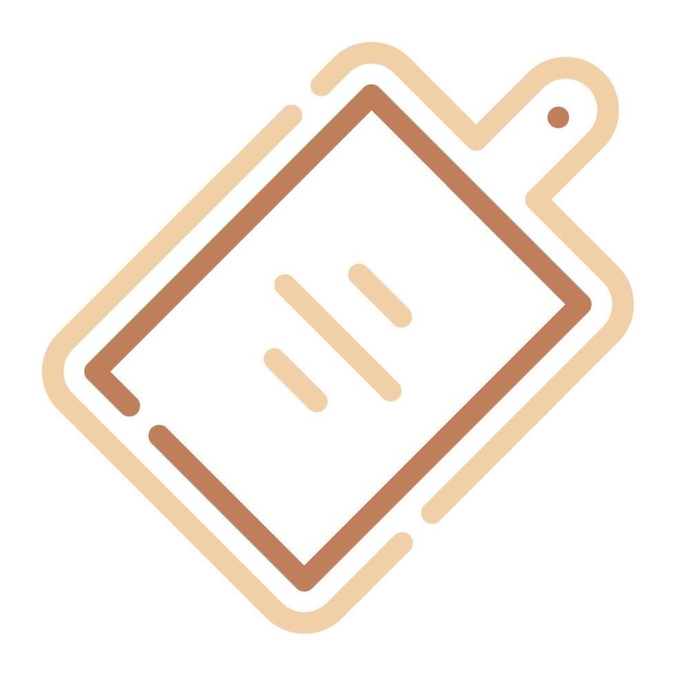 Cutting Board icon for web, app, infographic, etc vector