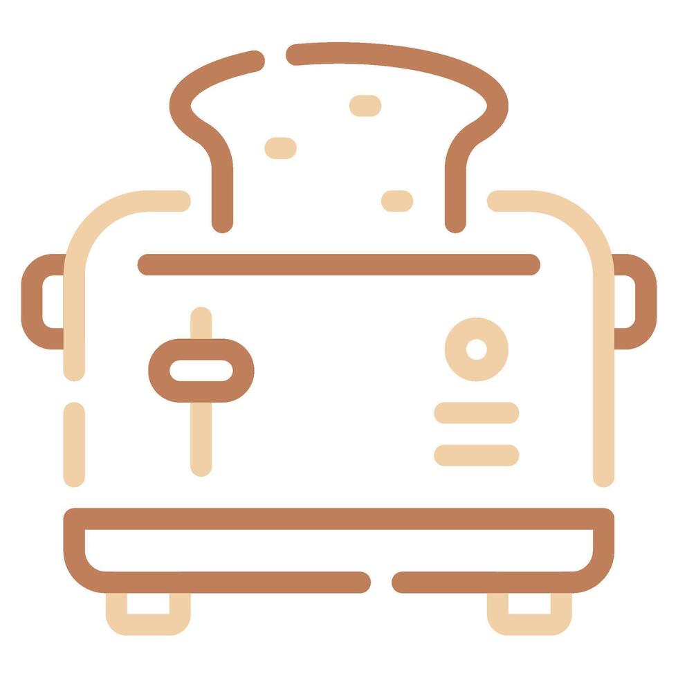 Toaster icon for web, app, infographic, etc vector