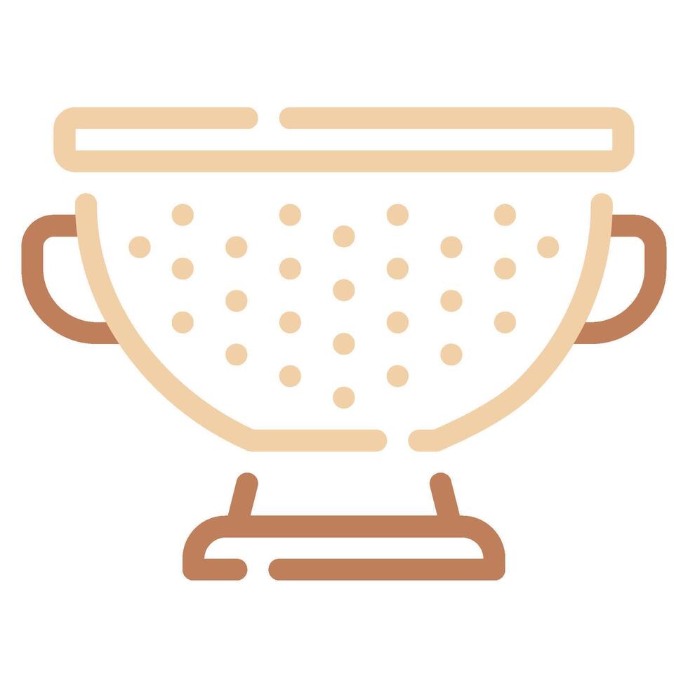 Colander icon for web, app, infographic, etc vector