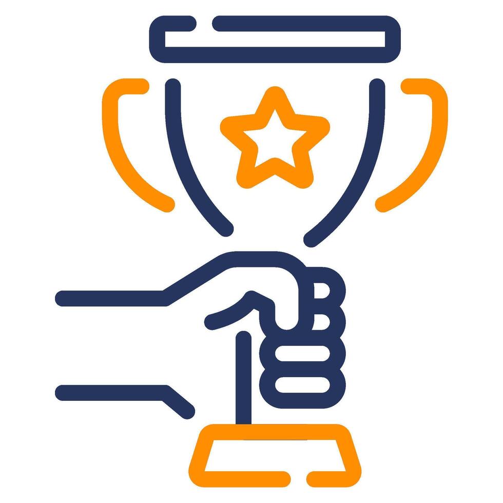 Champion icon for web, app, infographic, etc vector