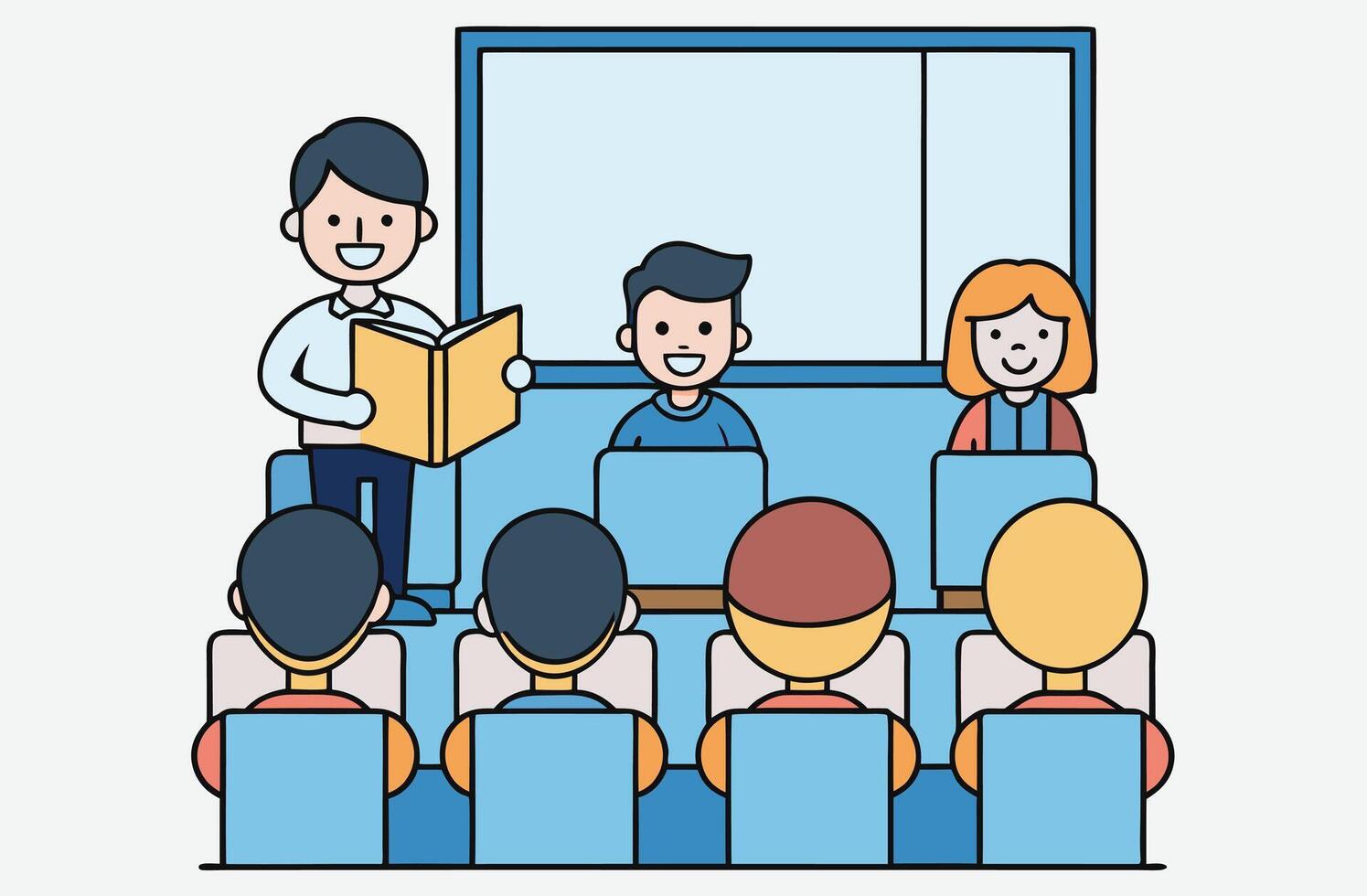 Empowering Voices, A Comprehensive Training Seminar for Aspiring Speakers vector