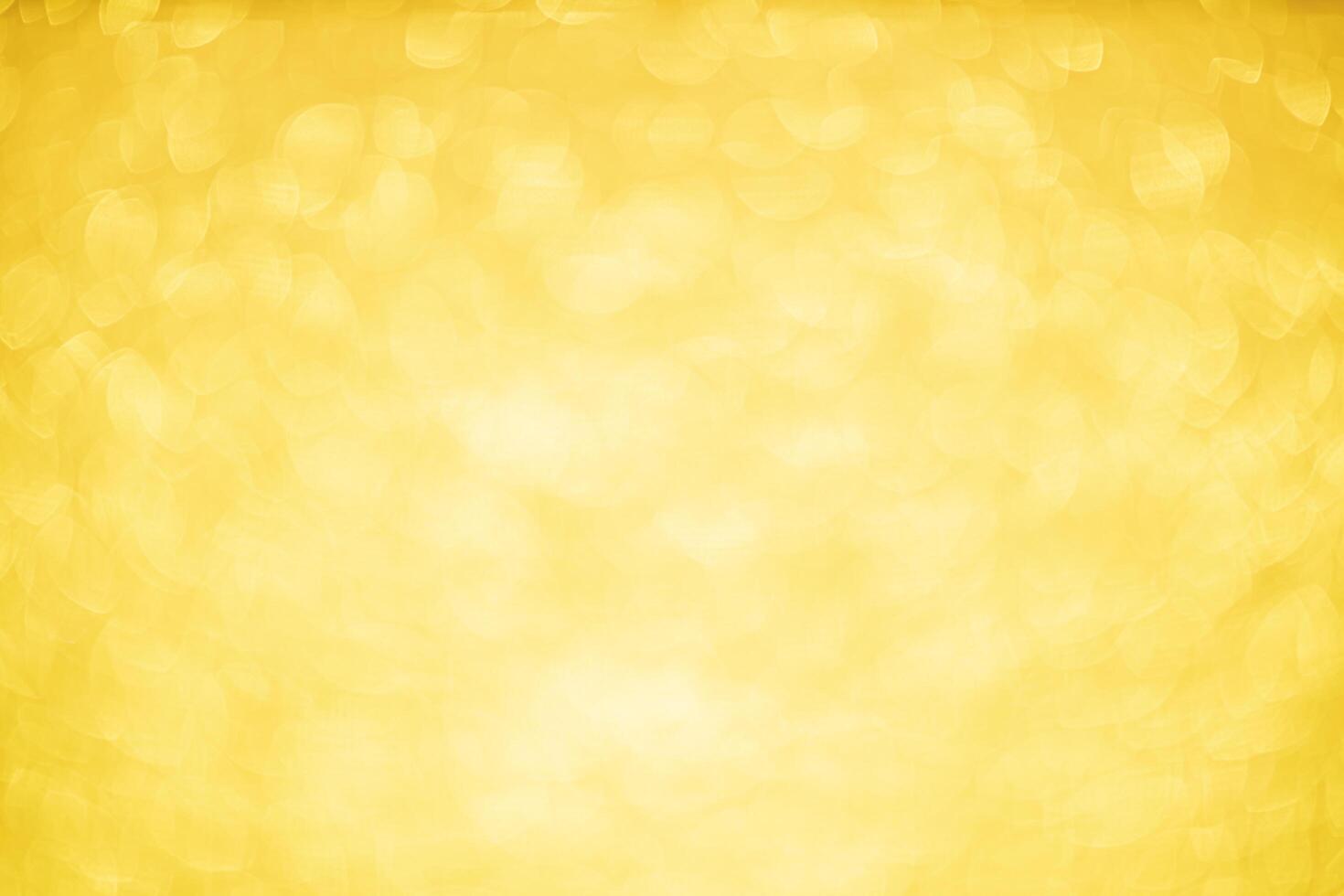 Yellow, gold bokeh background for christmas photo