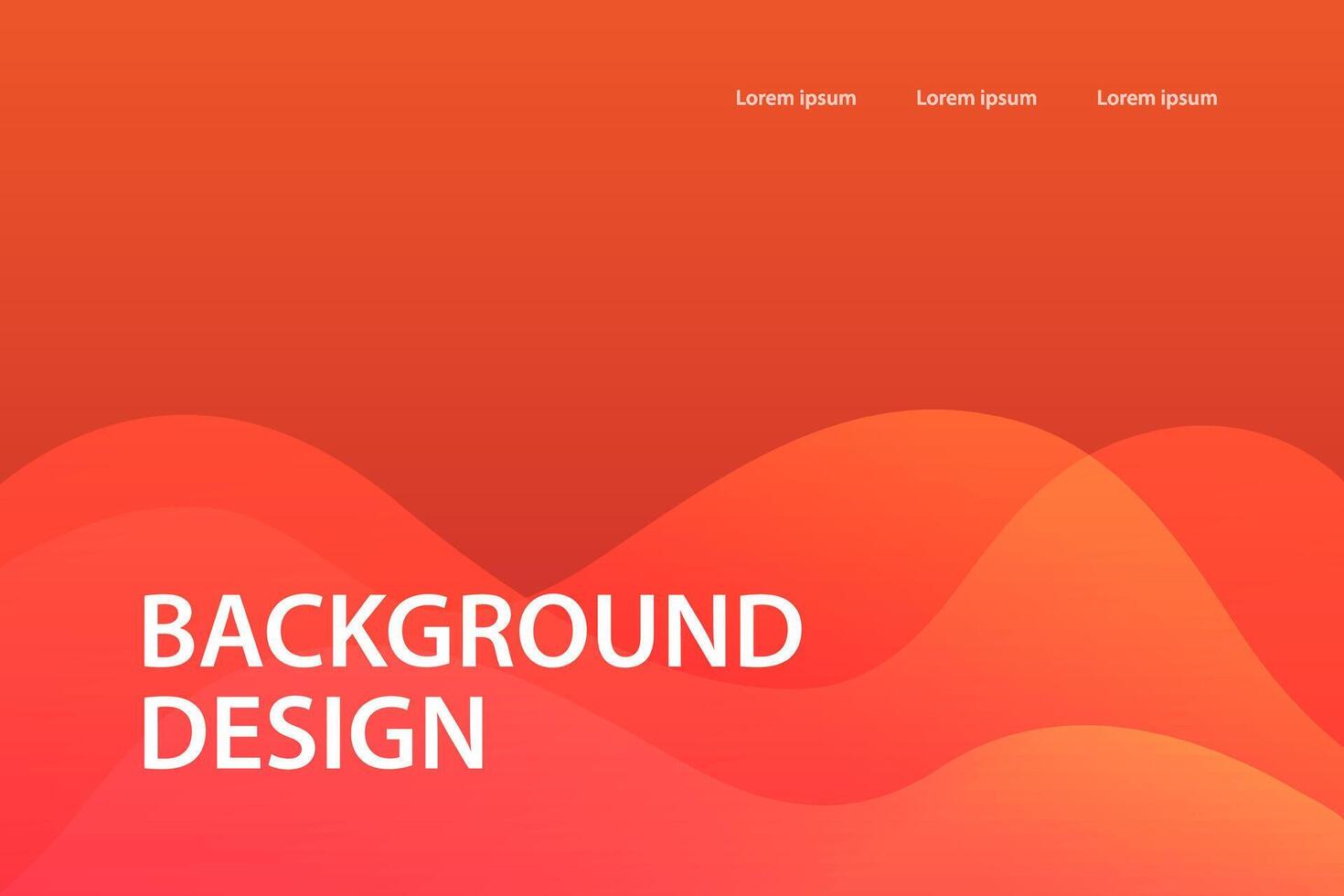 abstract warm color gradient for background and presentation vector
