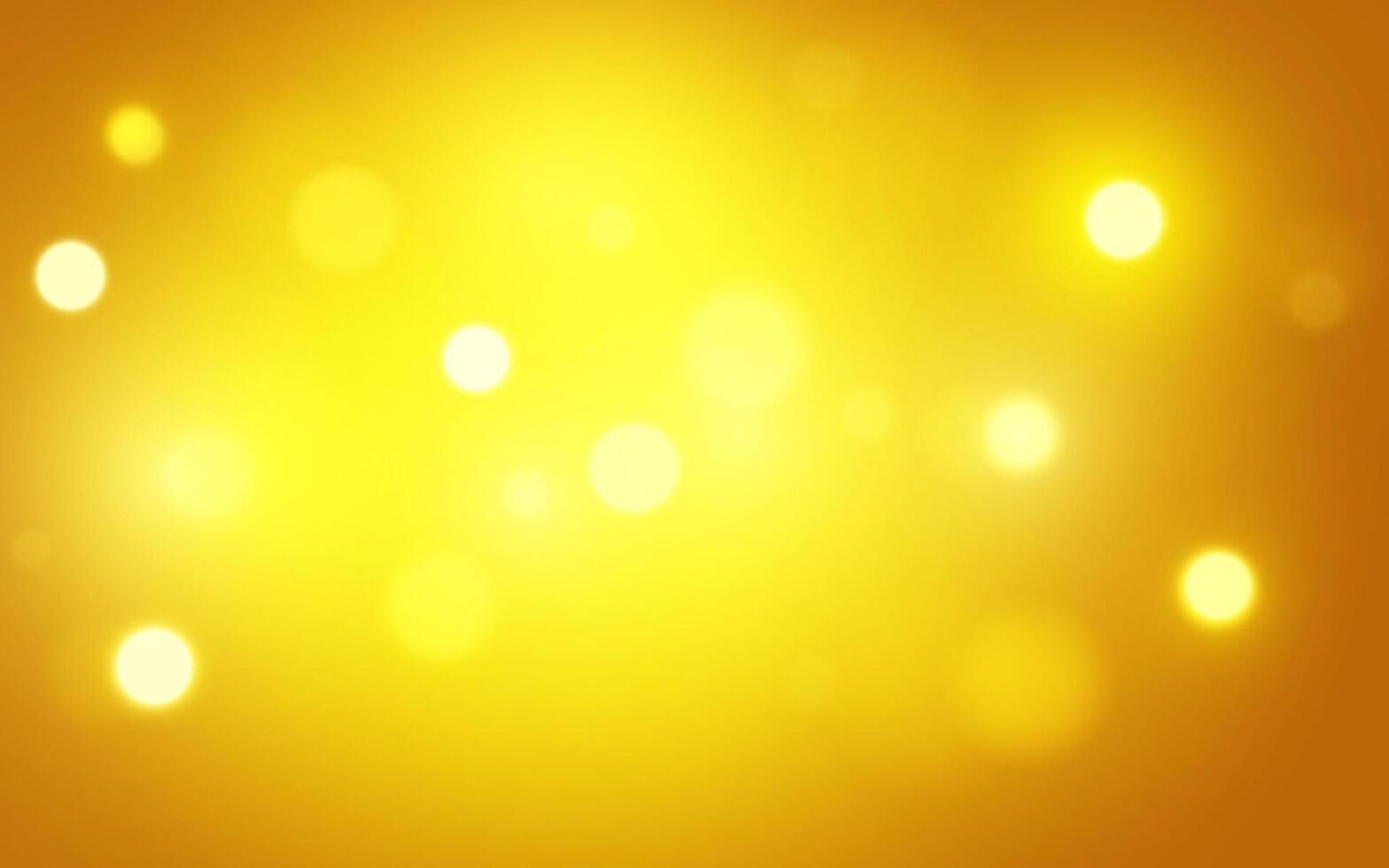 Golden bokeh on black backgrounds. eps 10 illustration bokeh particles, Backgrounds decoration vector