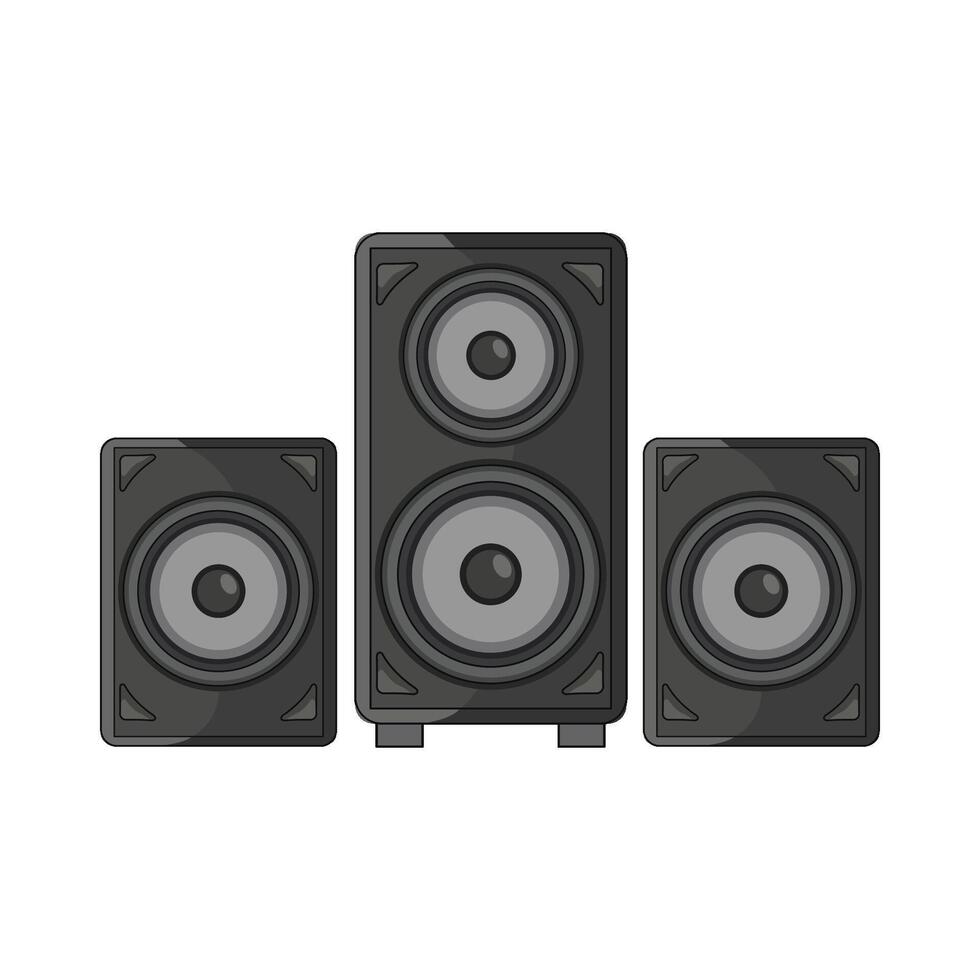 illustration of audio speaker vector