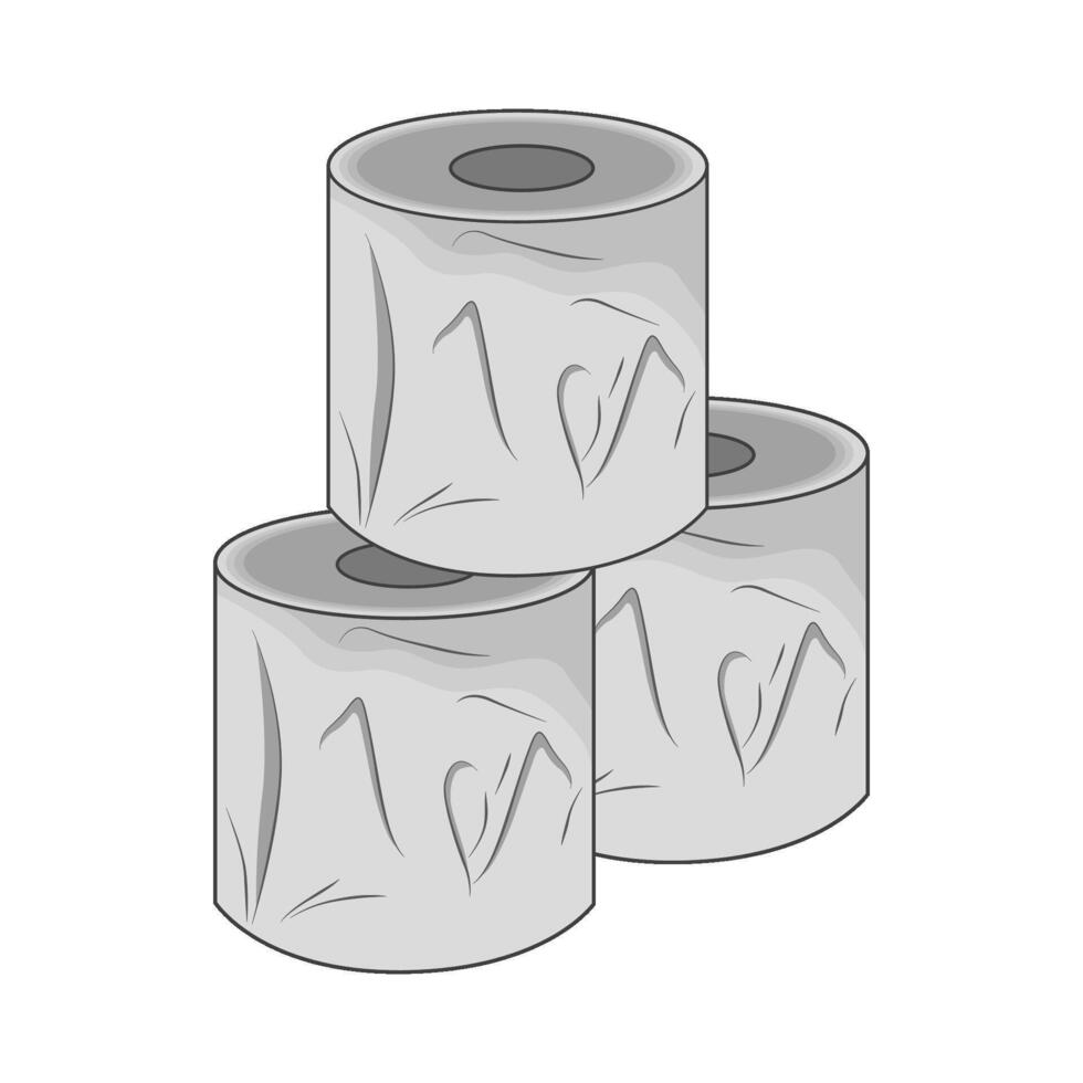 illustration of tissue roll vector