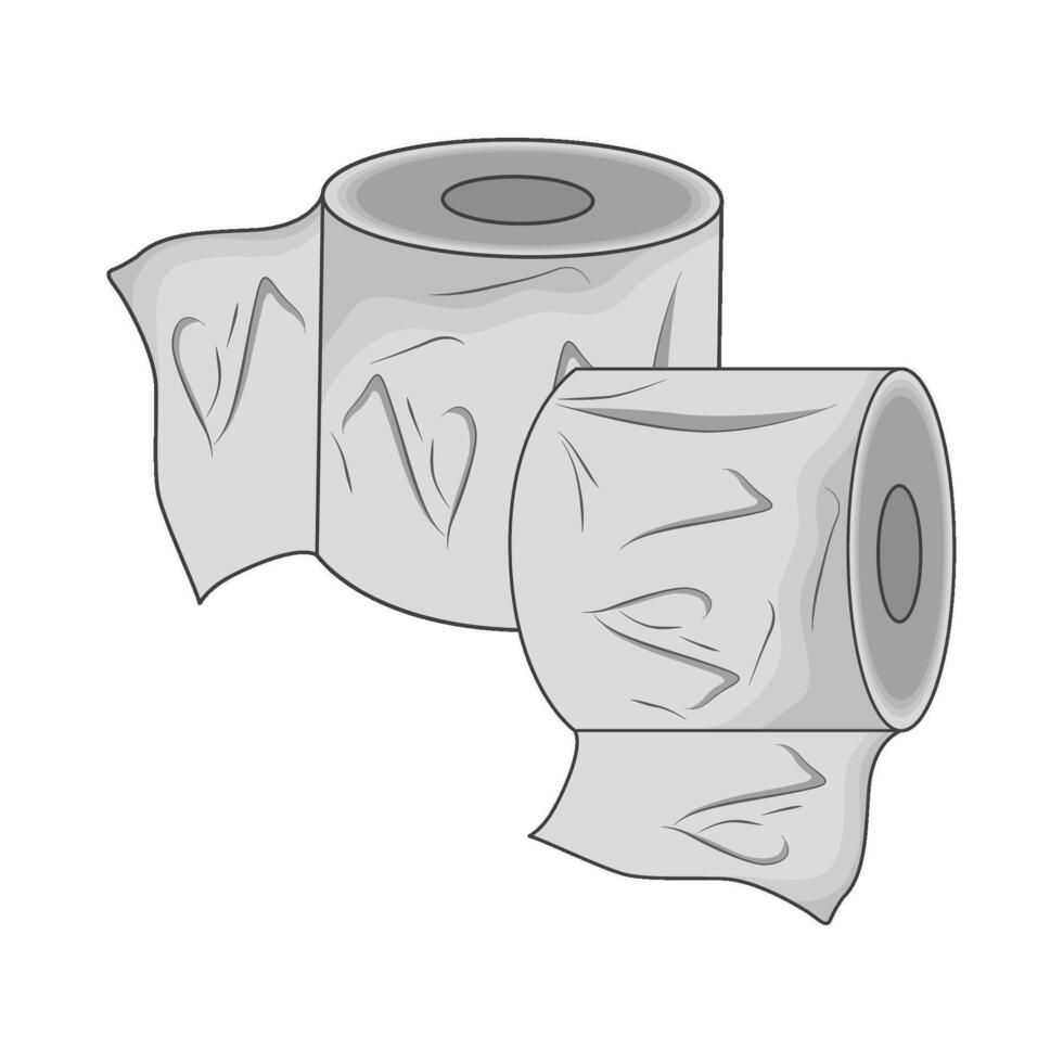 illustration of tissue roll vector