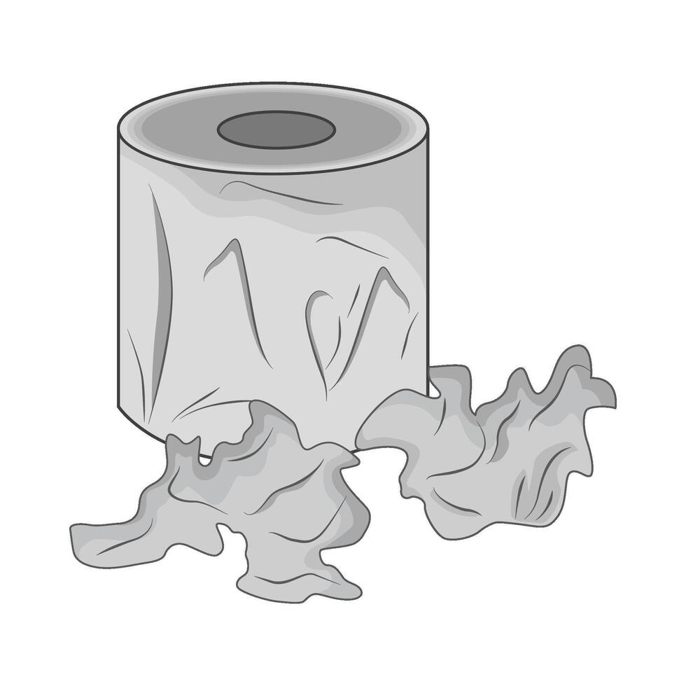 illustration of tissue roll vector