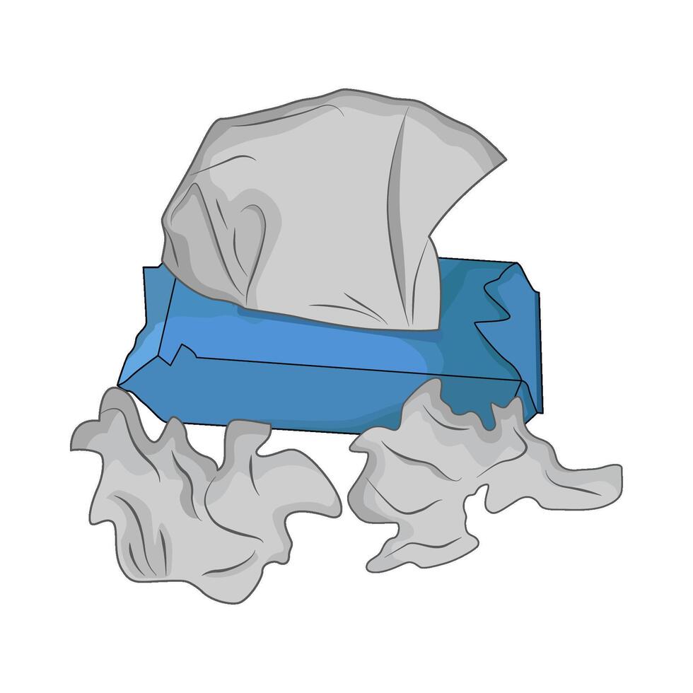 illustration of tissue vector