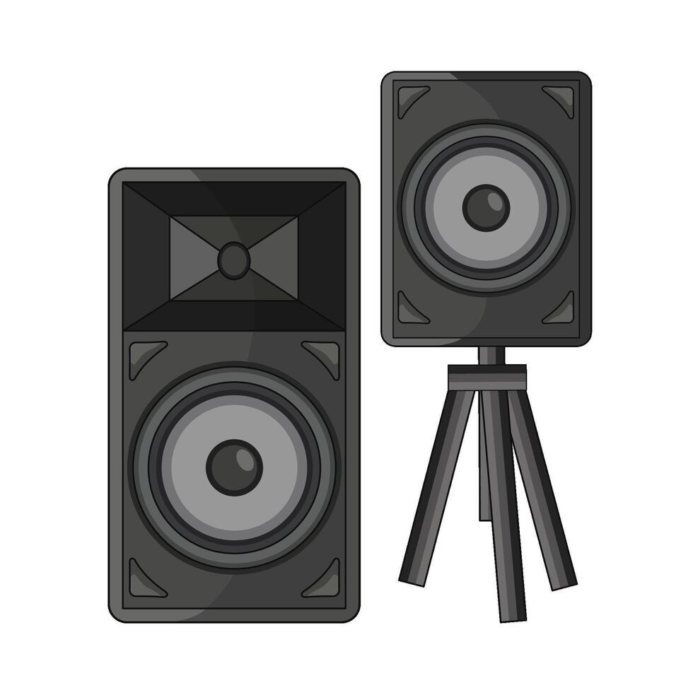 illustration of audio speaker vector