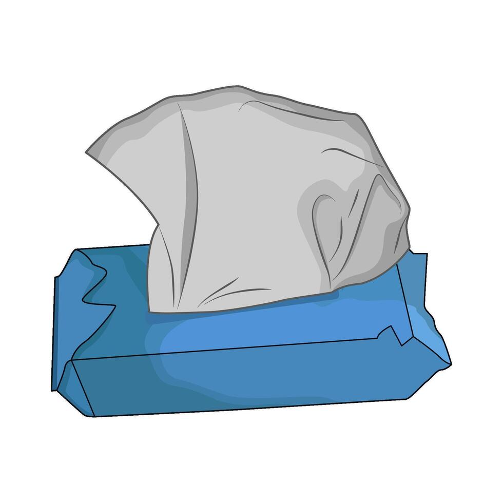 illustration of tissue vector