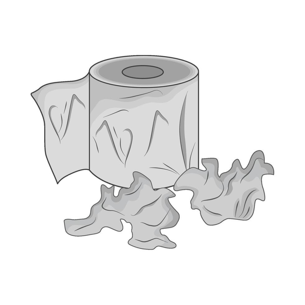 illustration of tissue roll vector