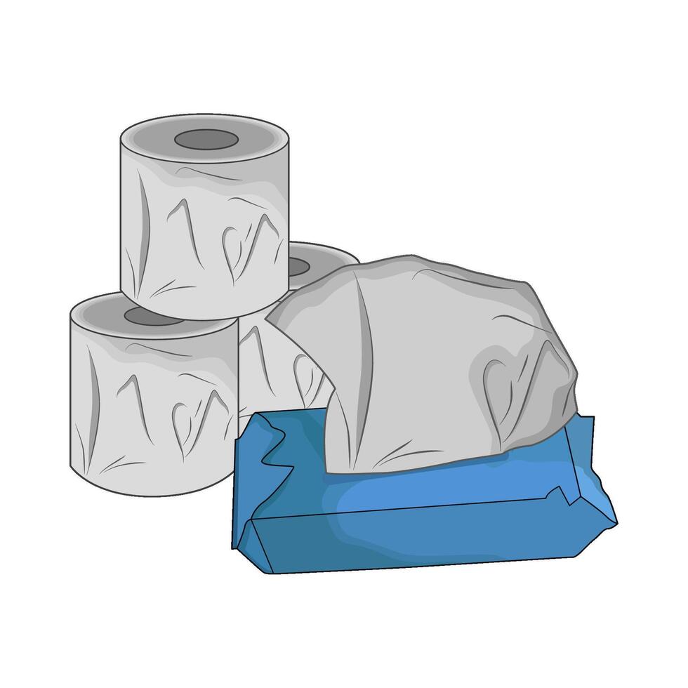 illustration of tissue vector