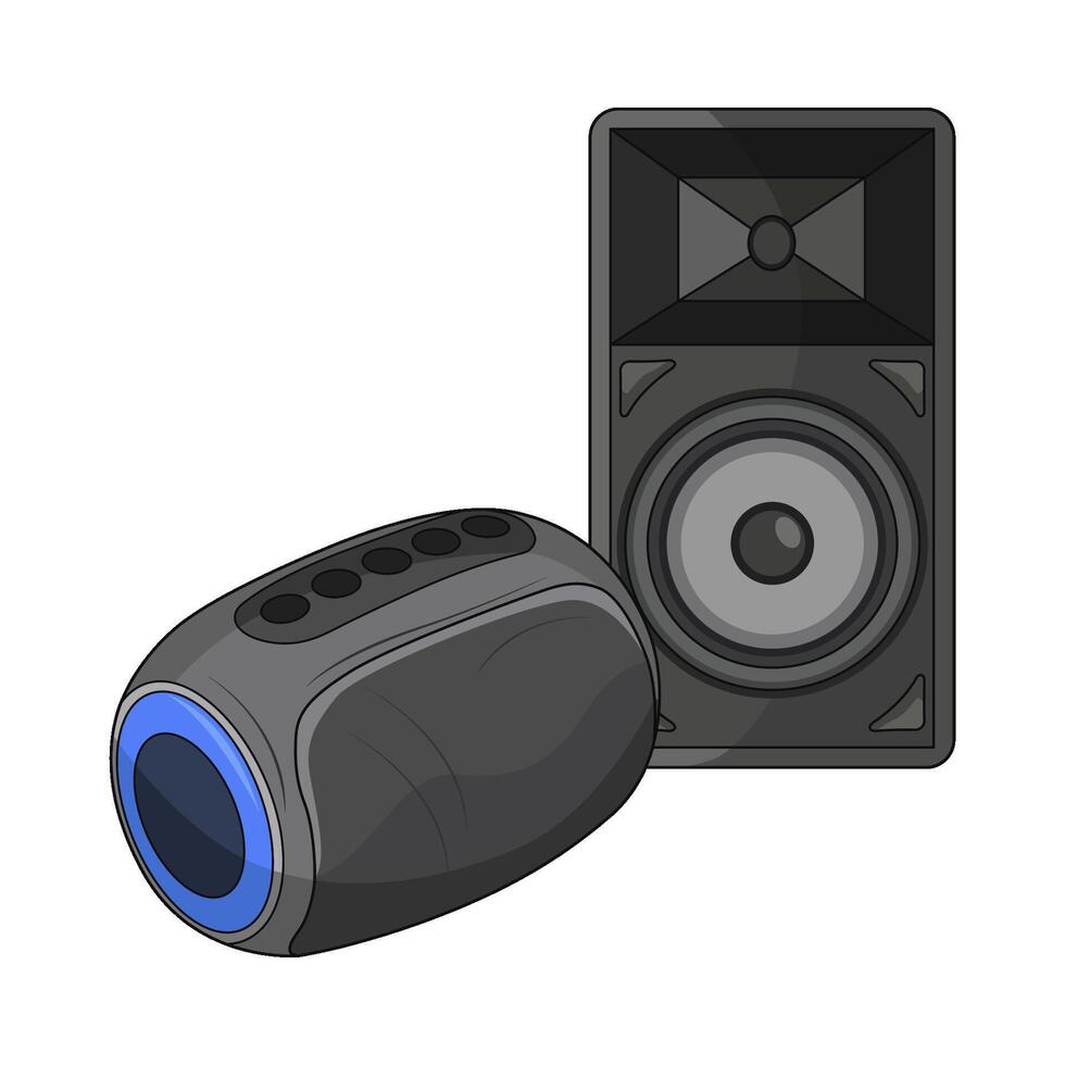 illustration of audio speaker vector