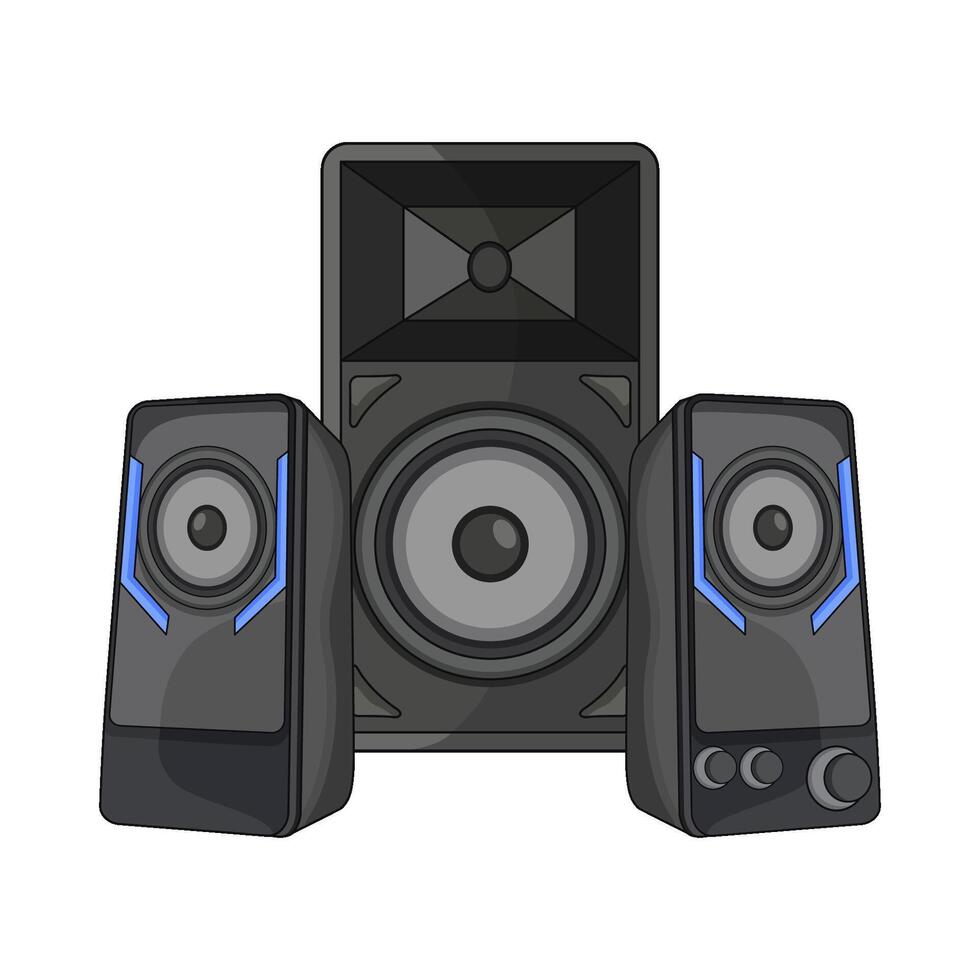 illustration of audio speaker vector