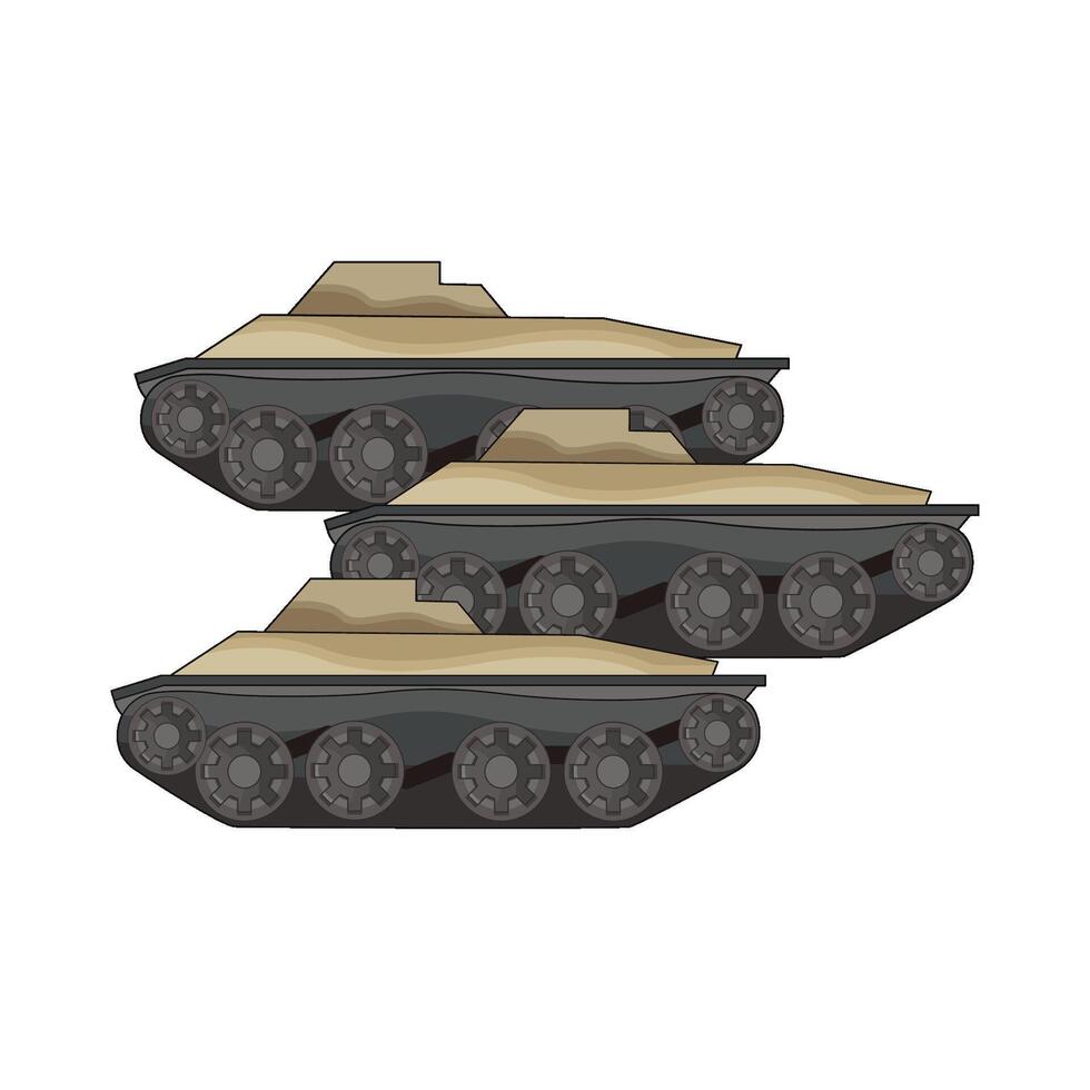 illustration of tank vector