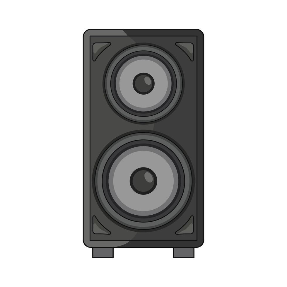 illustration of audio speaker vector