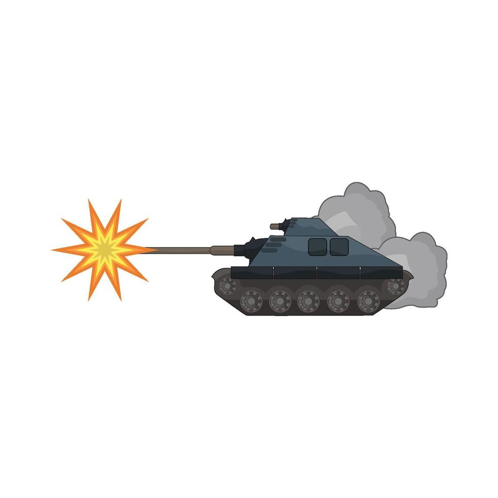 illustration of tank vector