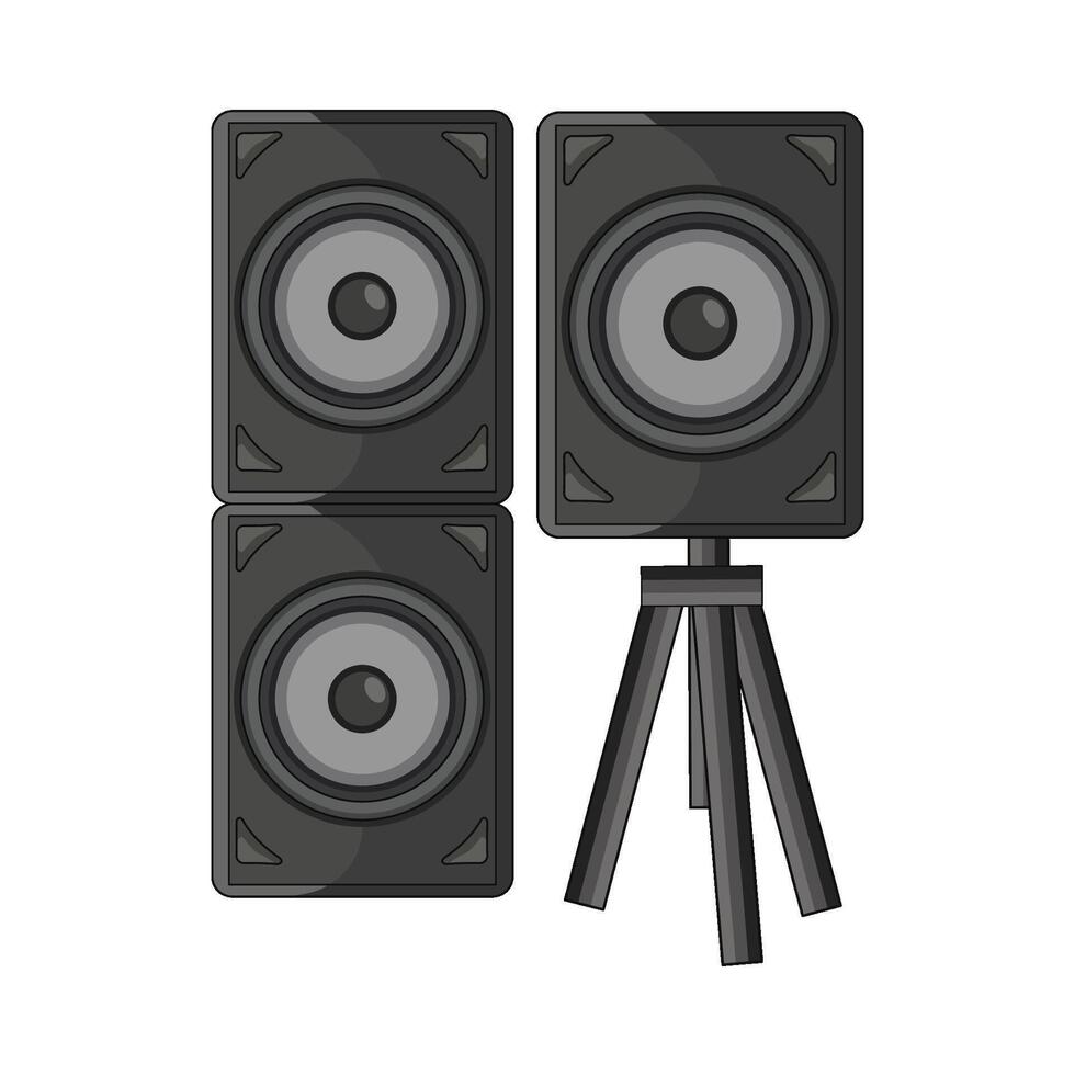 illustration of audio speaker vector
