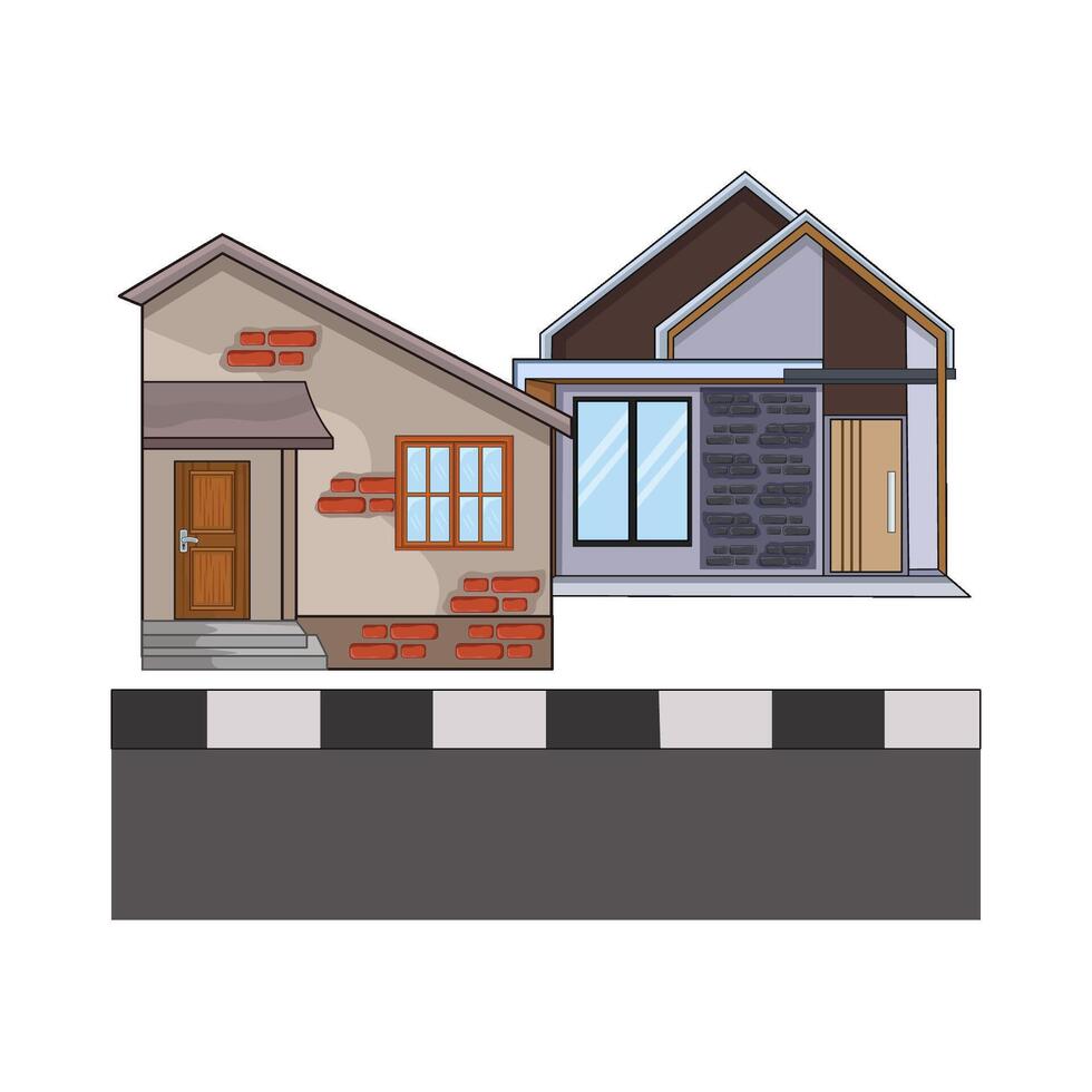 illustration of house vector