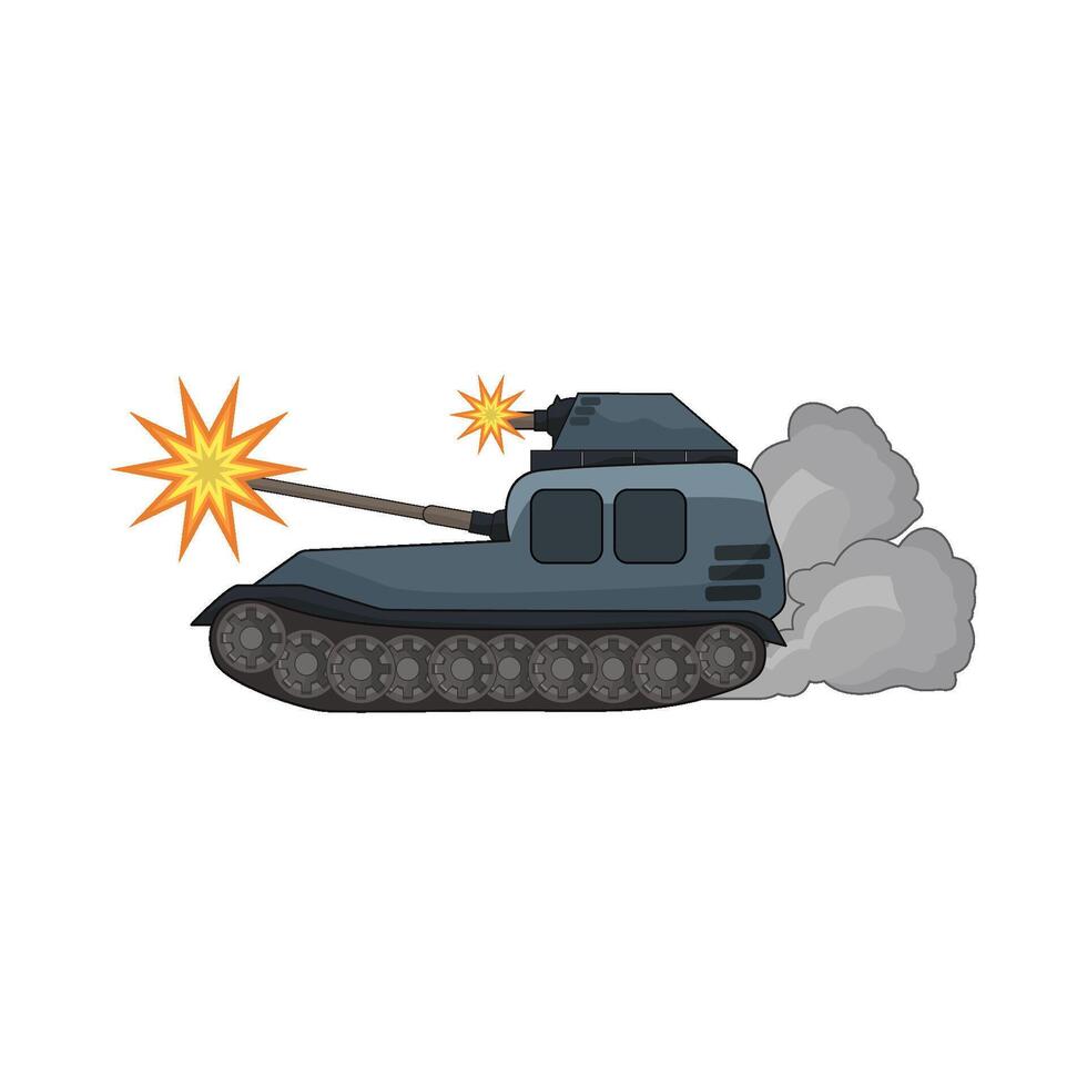 illustration of tank vector