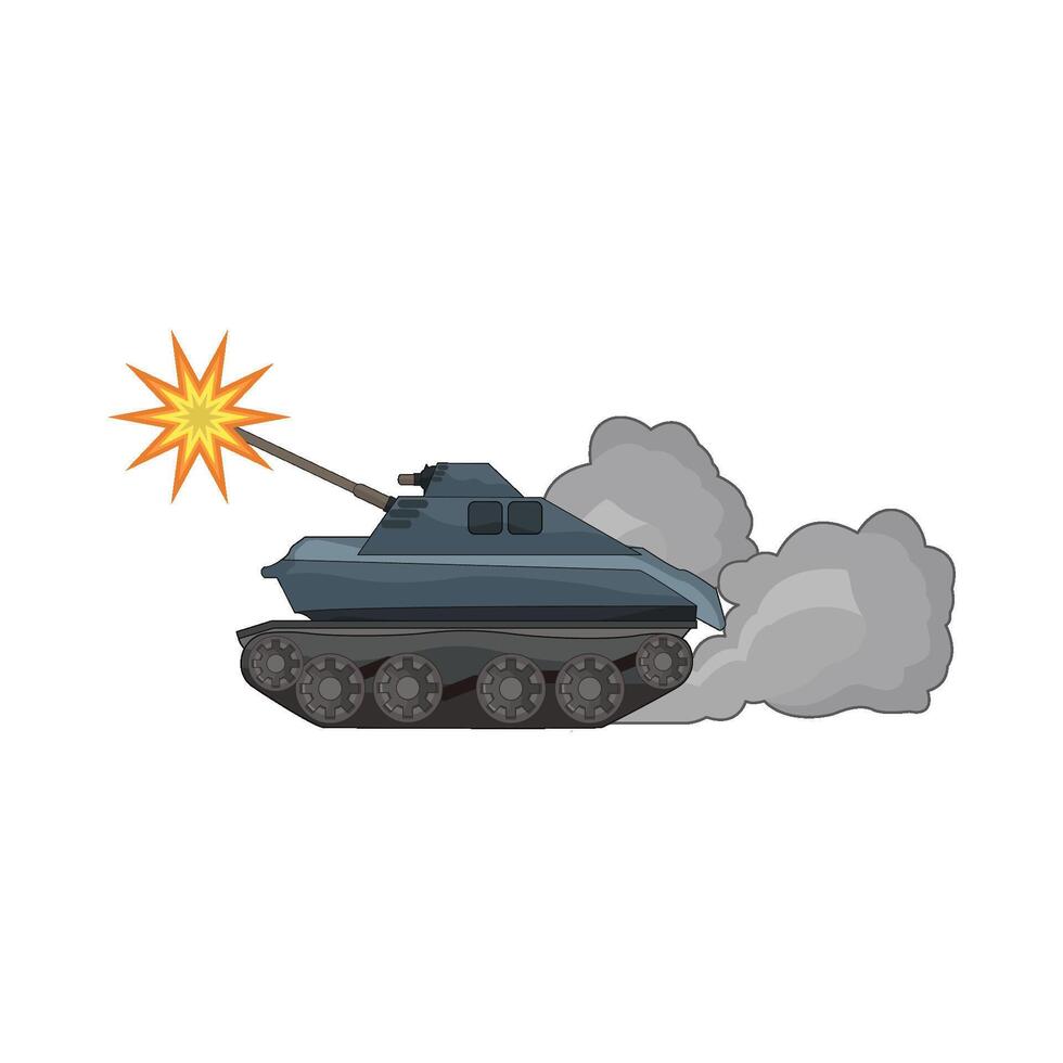 illustration of tank vector