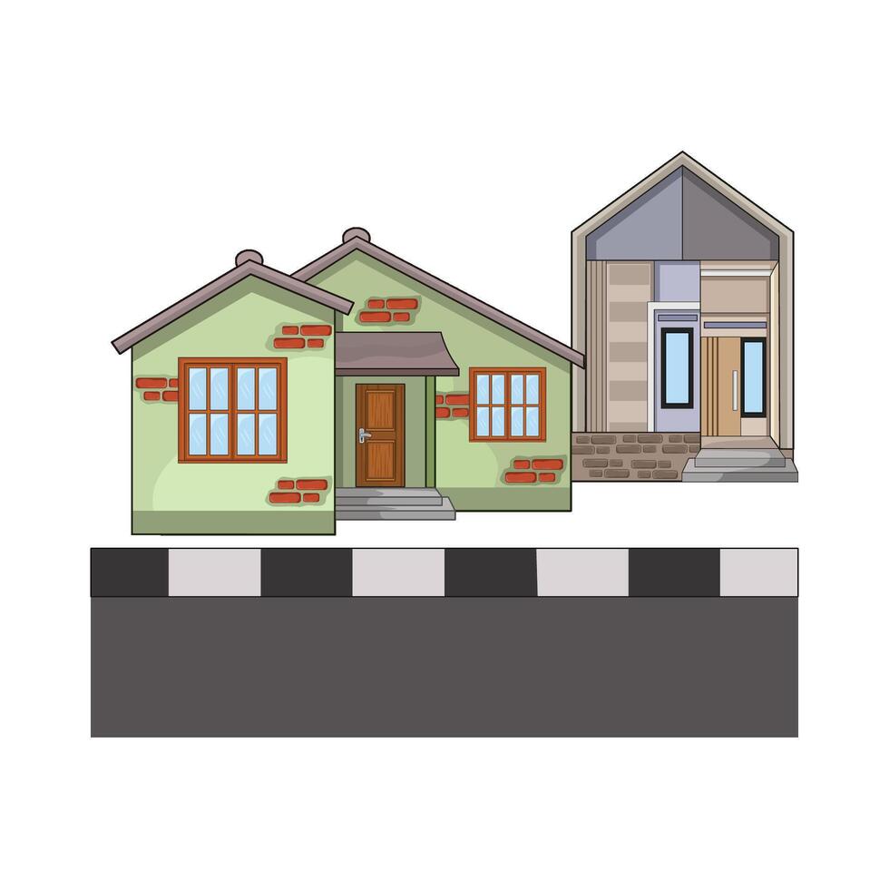 illustration of house vector