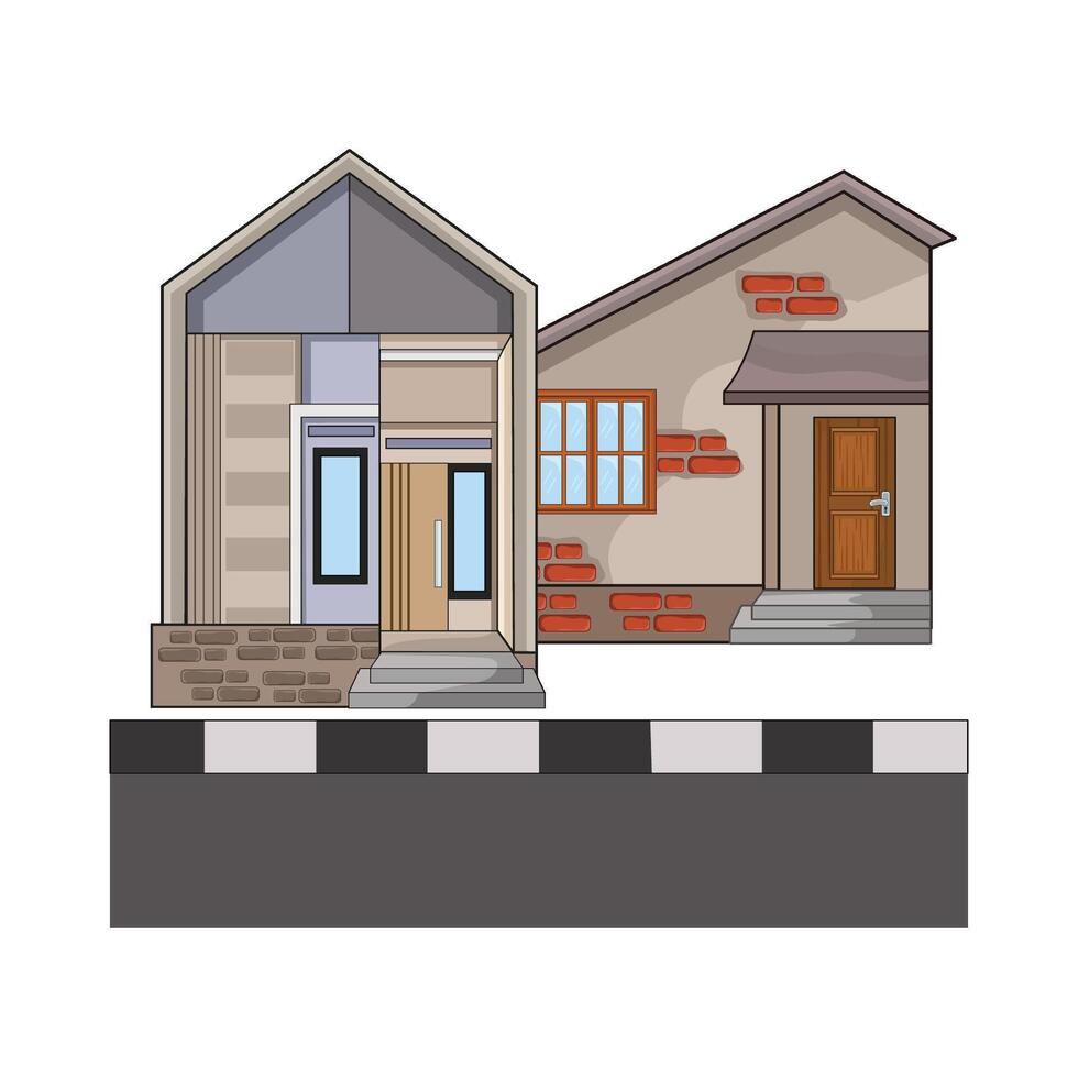 illustration of house vector