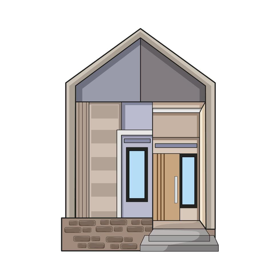illustration of house vector