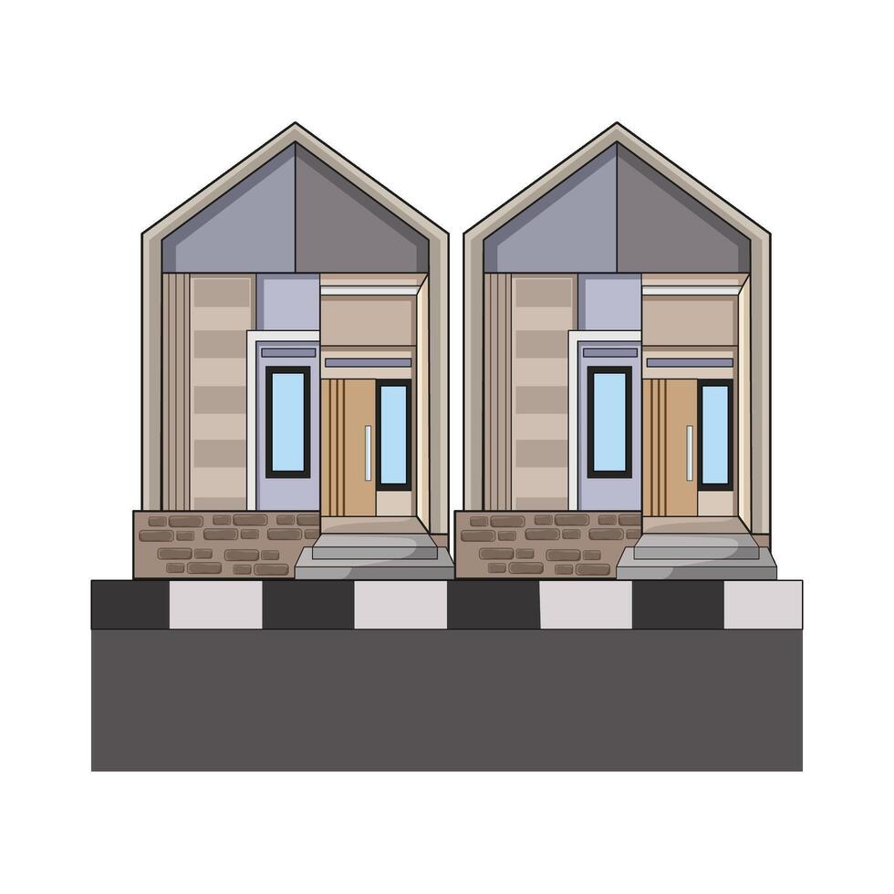 illustration of house vector
