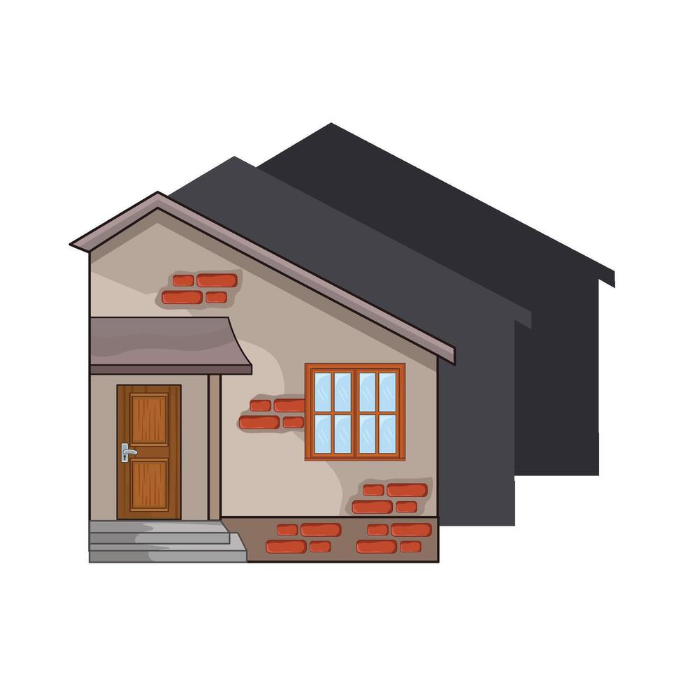 illustration of house vector