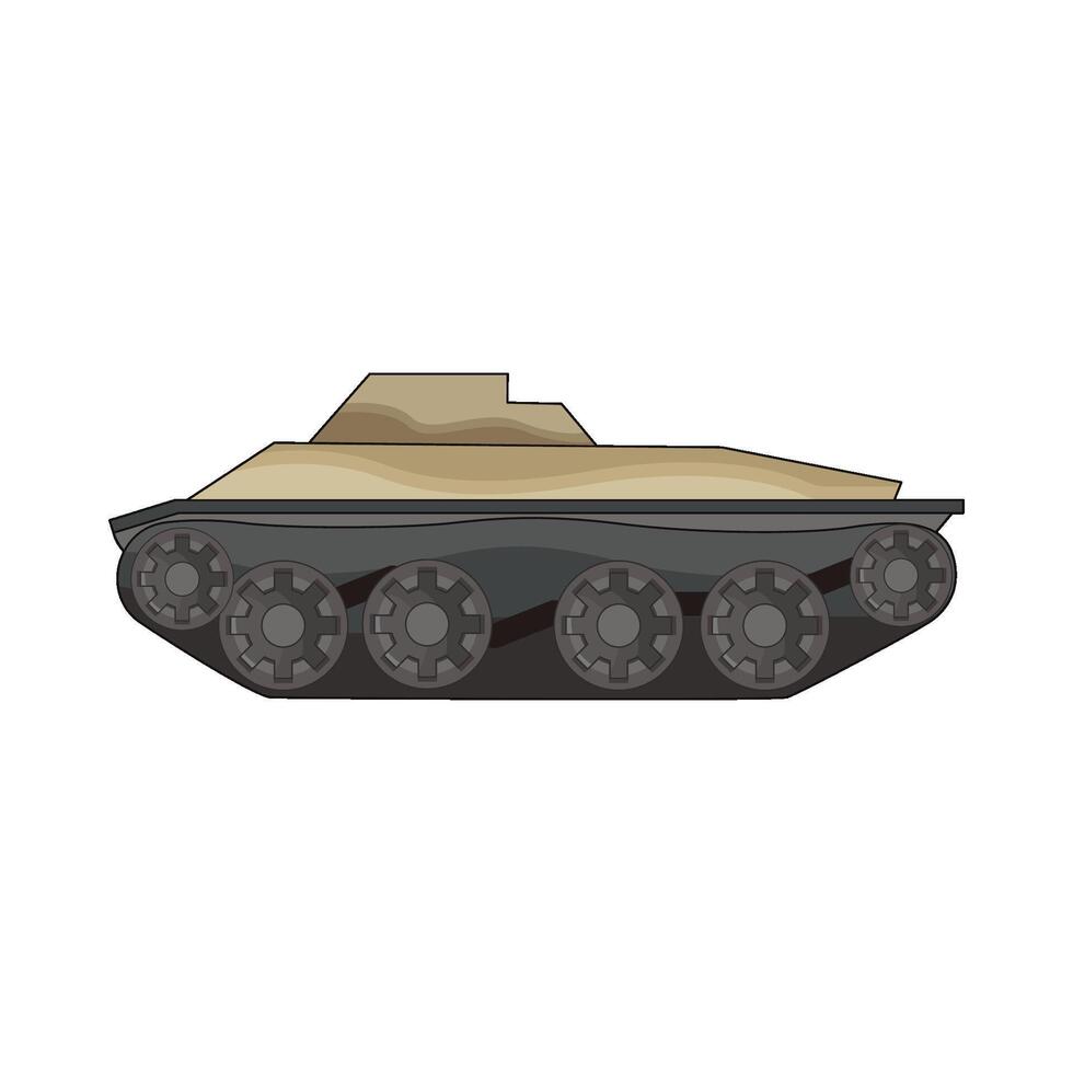 illustration of tank vector