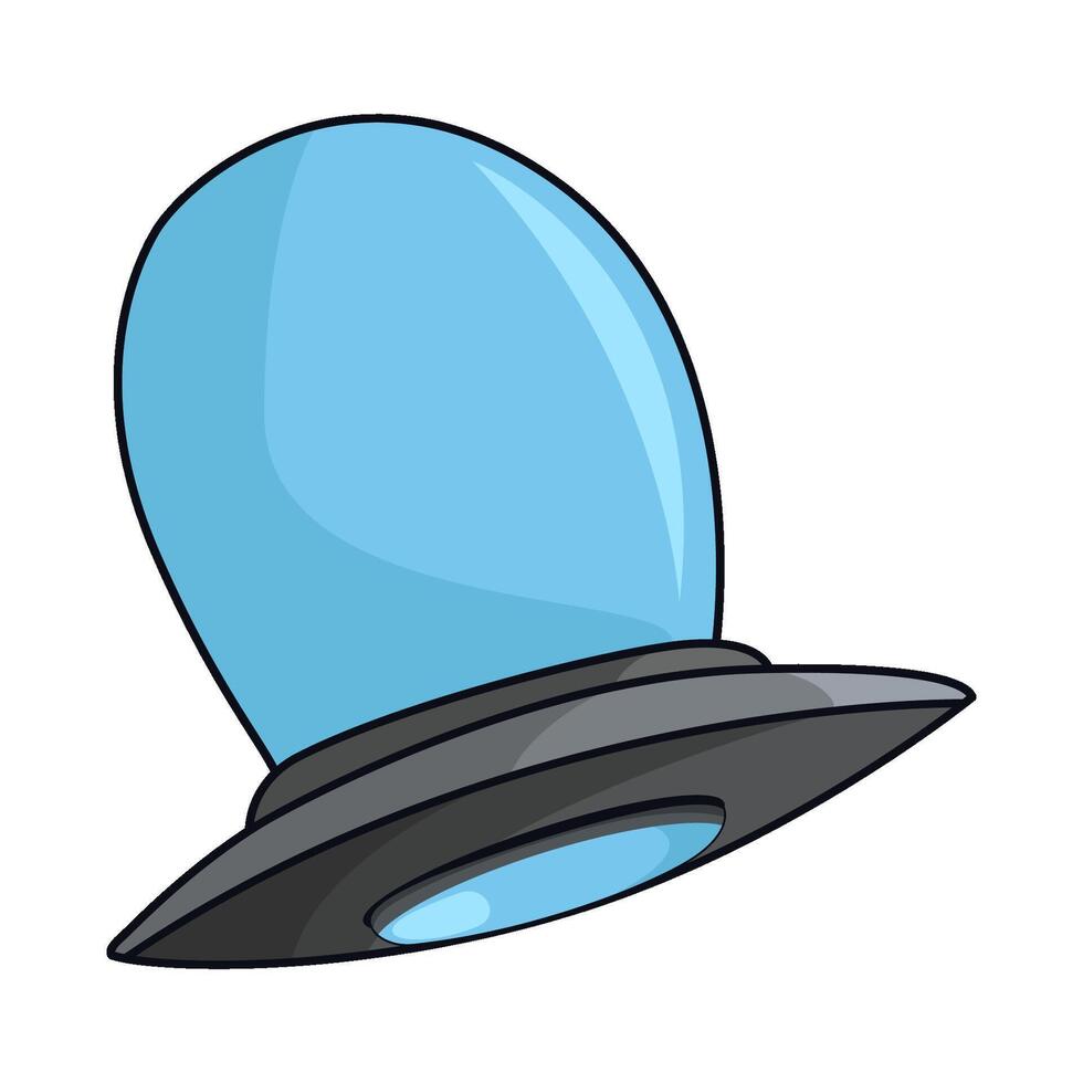 illustration of ufo vector