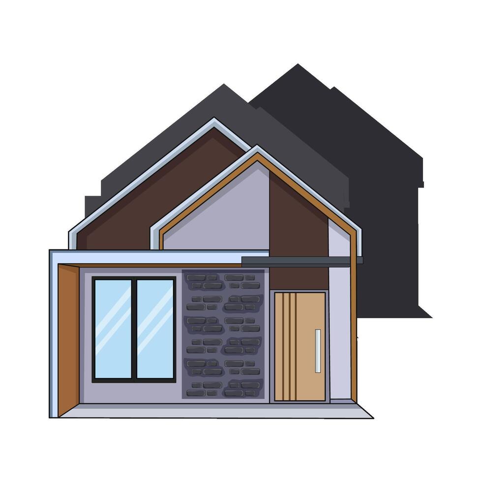 illustration of house vector
