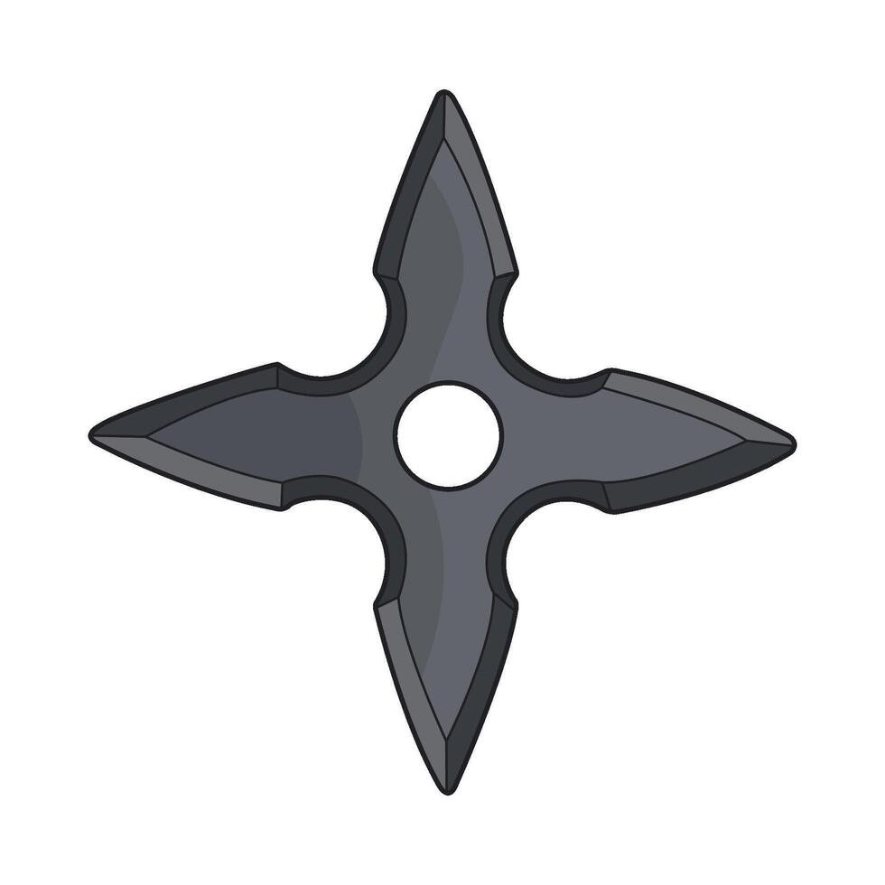 illustration of shuriken vector