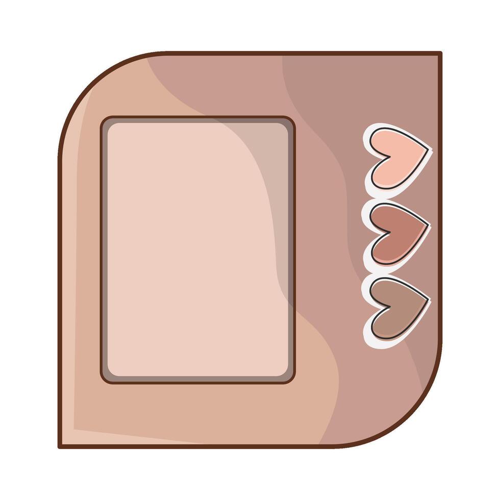 illustration of photo frame vector