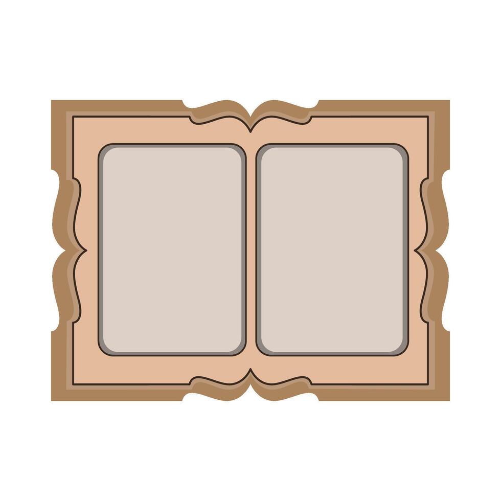 illustration of photo frame vector