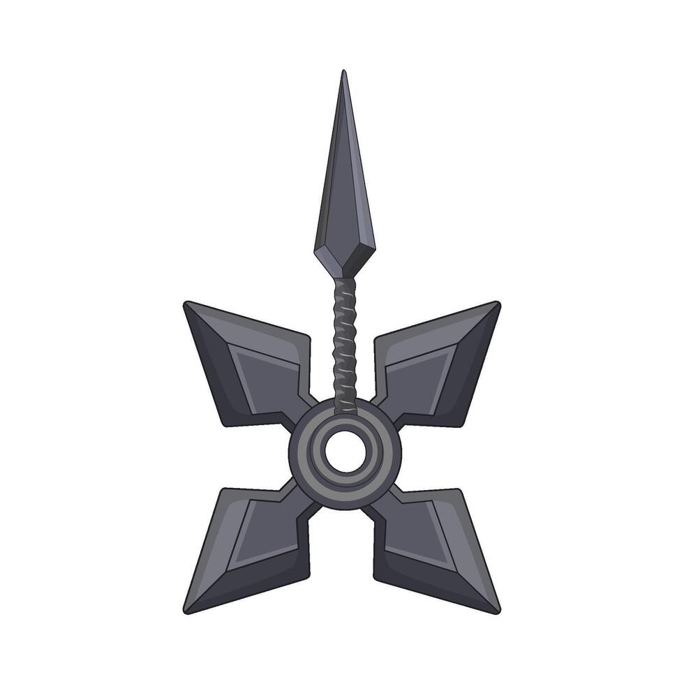 illustration of shuriken vector