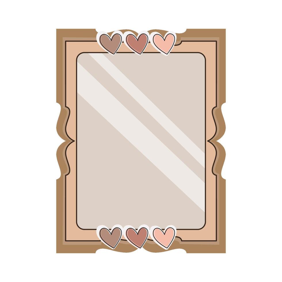 illustration of photo frame vector