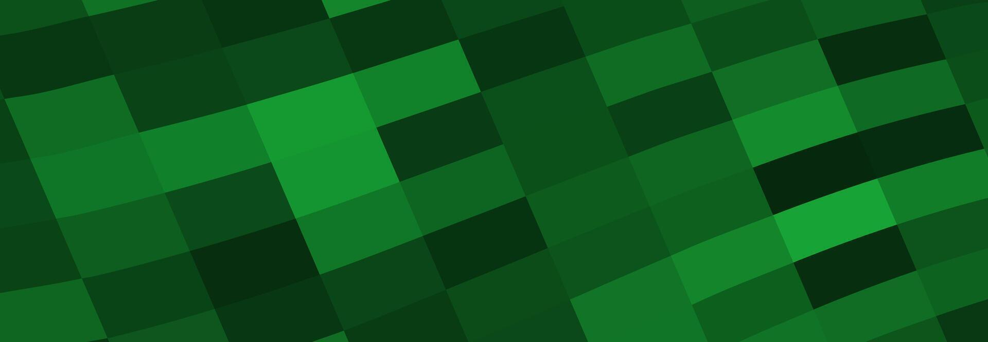 abstract green background with flowing shape vector