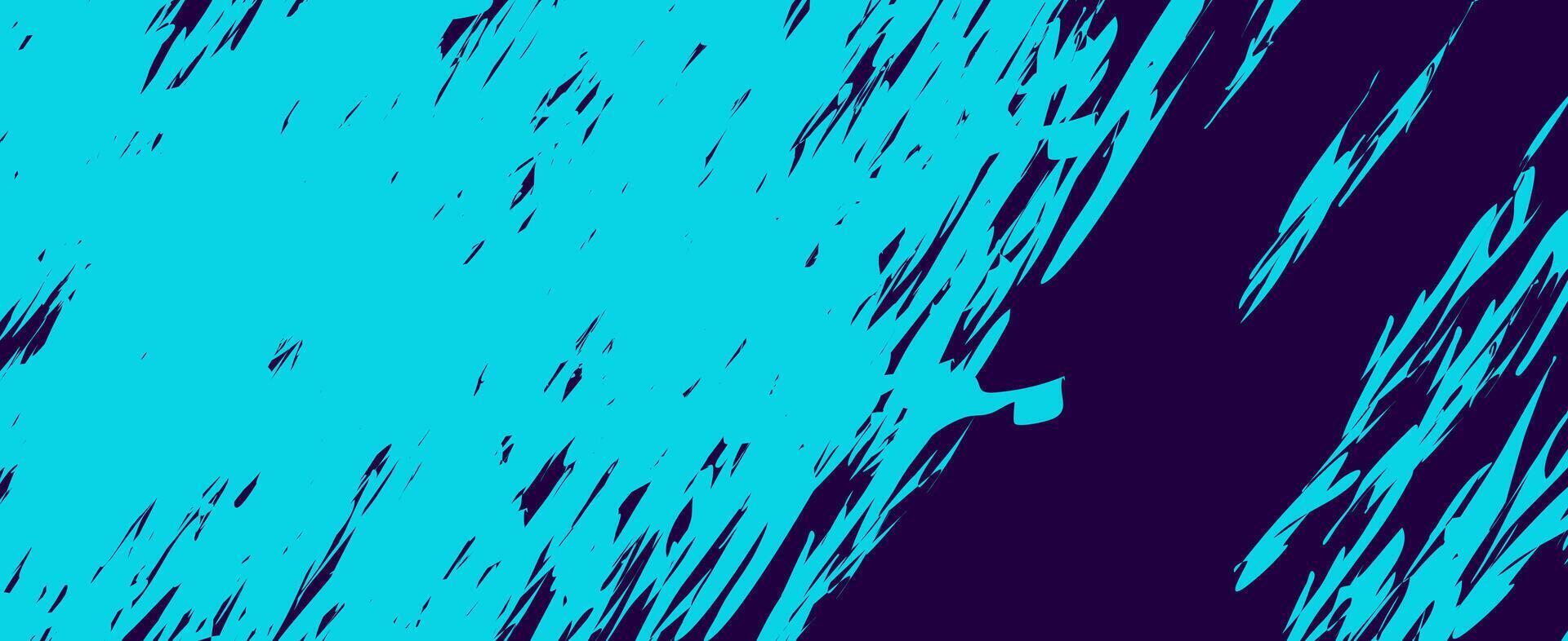 illustration of abstract green blue texture on dark purple background vector
