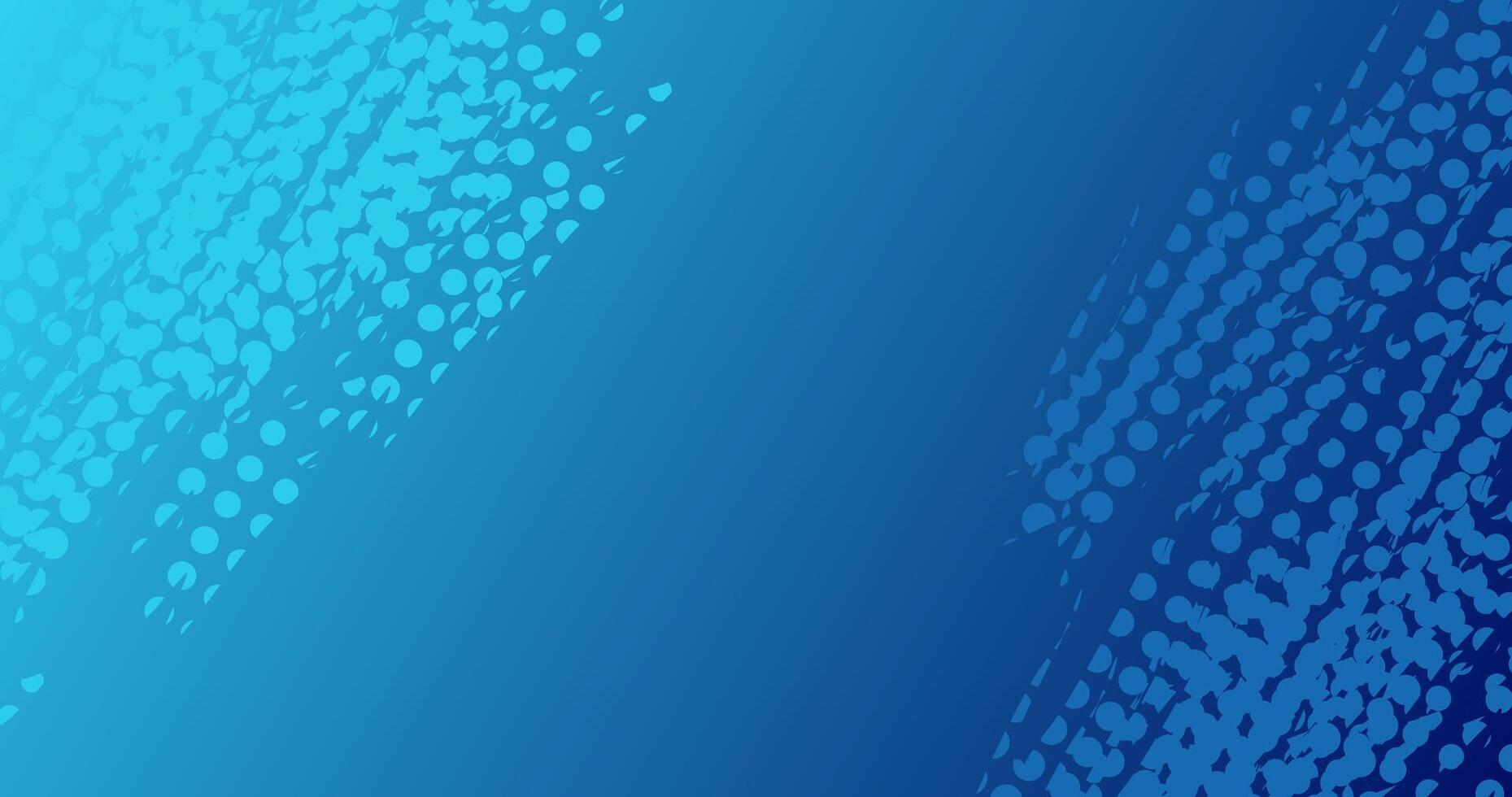 abstract elegant gradient blue background with halftone vector