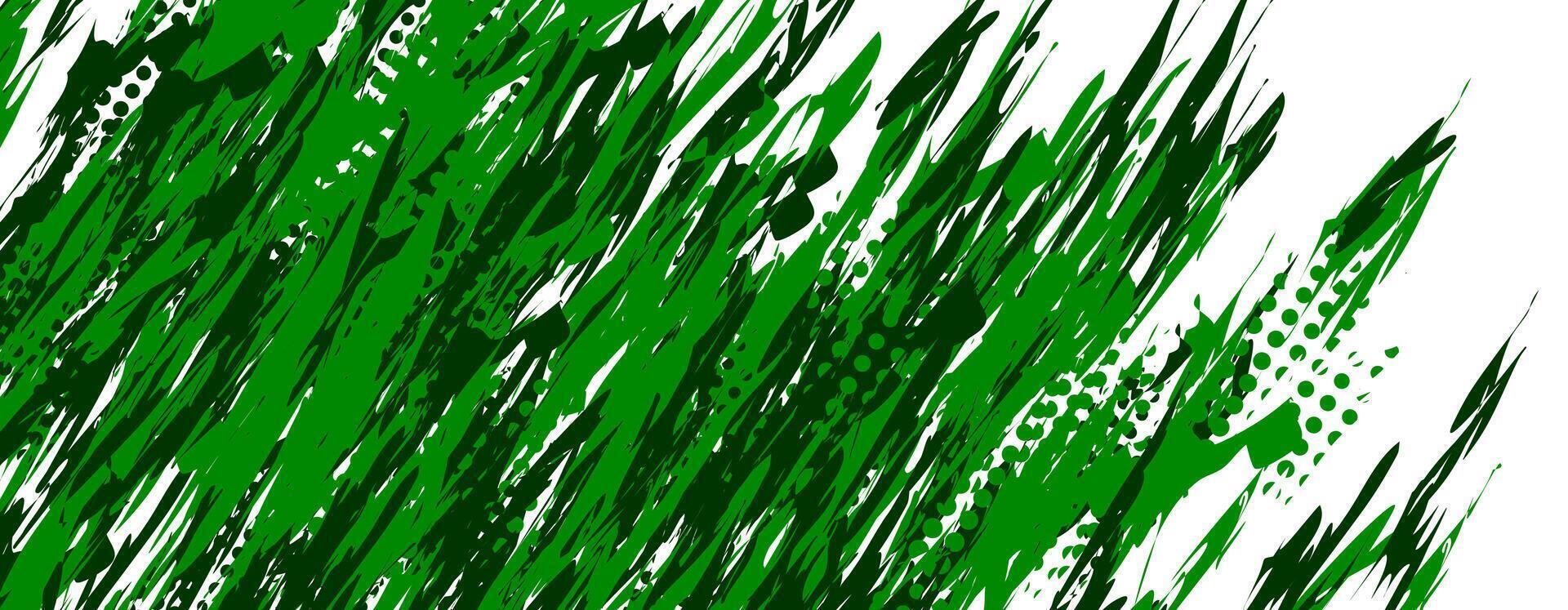 illustration of abstract background with green texture vector